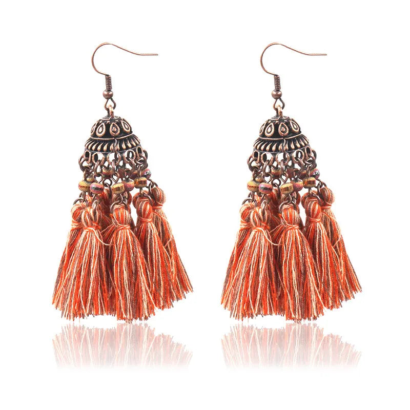 Bohemian Long Dangle Earrings