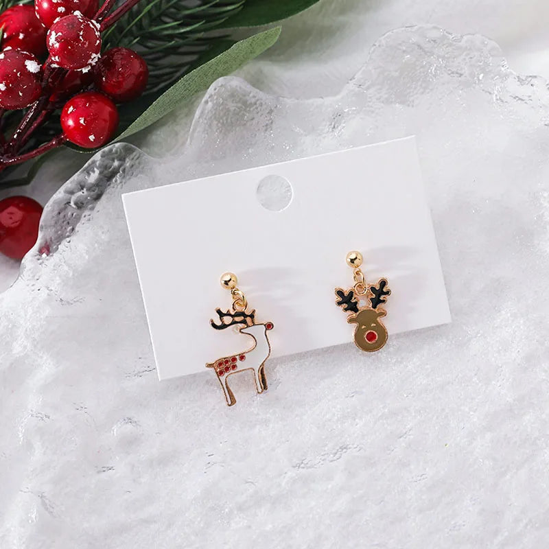 Trendy Statement Christmas Earrings