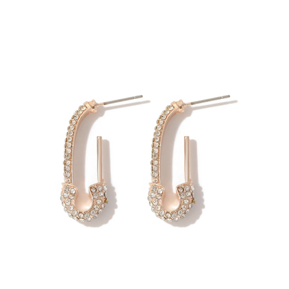 Paper Clip Pin Earrings