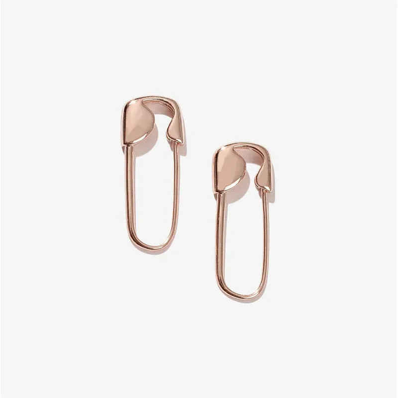 Paper Clip Pin Earrings