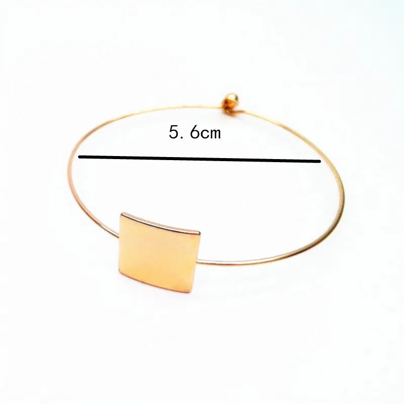 Simple Geometric Bracelet