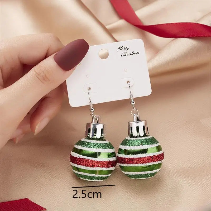 Trendy Statement Christmas Earrings