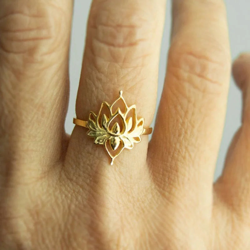 Lotus Flower Ring