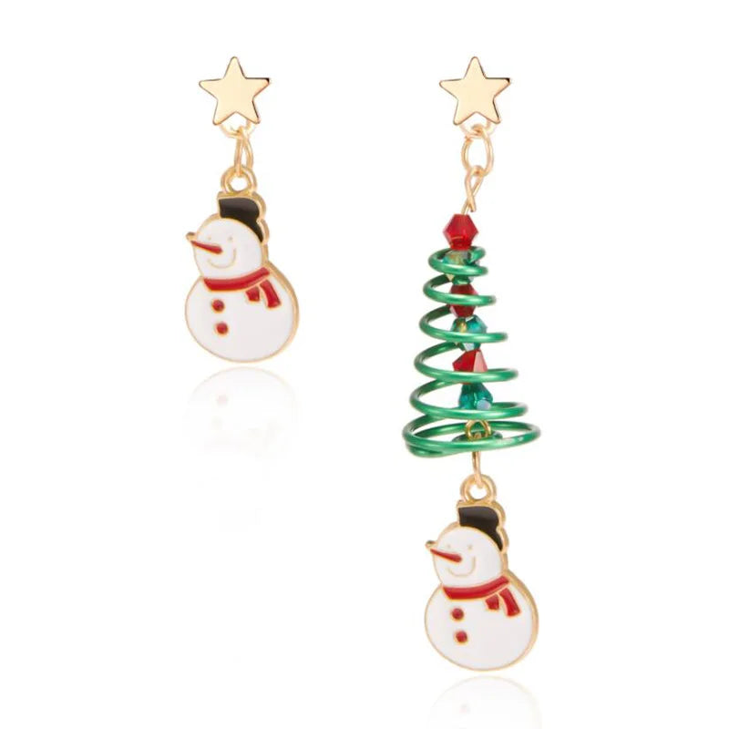 Trendy Statement Christmas Earrings