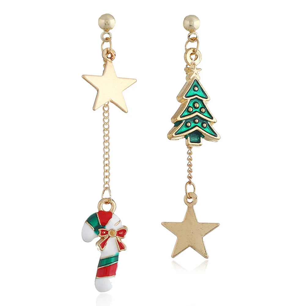 Trendy Statement Christmas Earrings