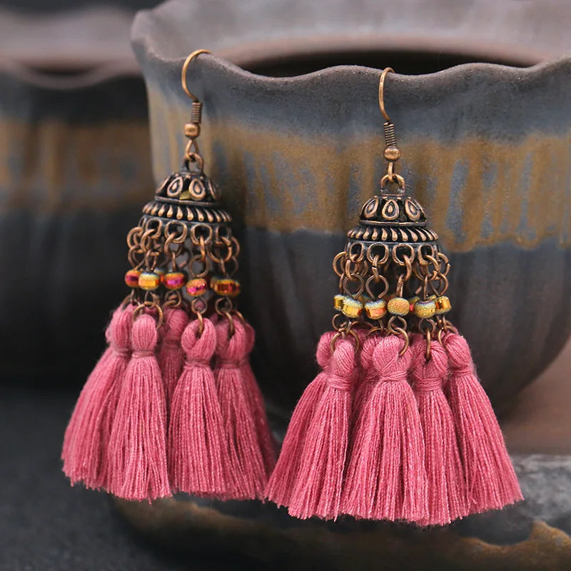 Bohemian Long Dangle Earrings