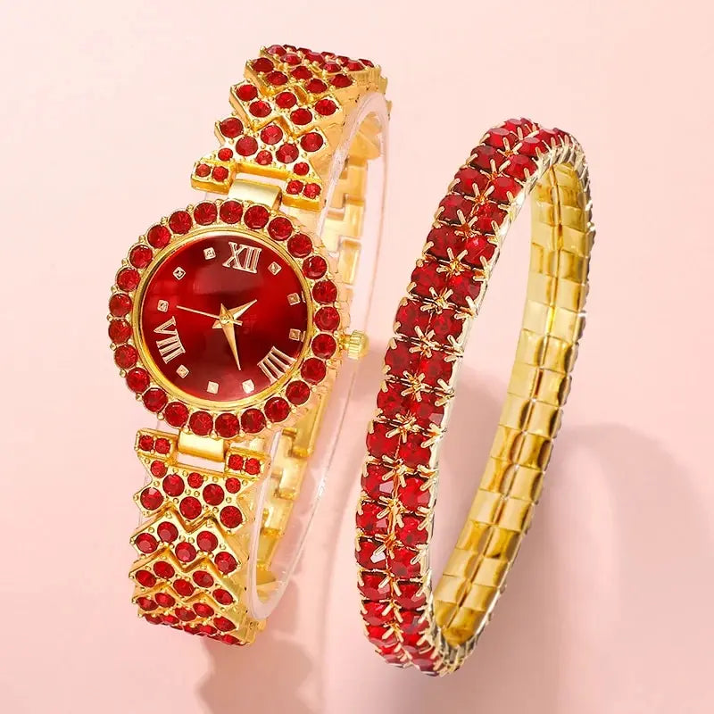 Luxury Women's Butterfly Dial Watch