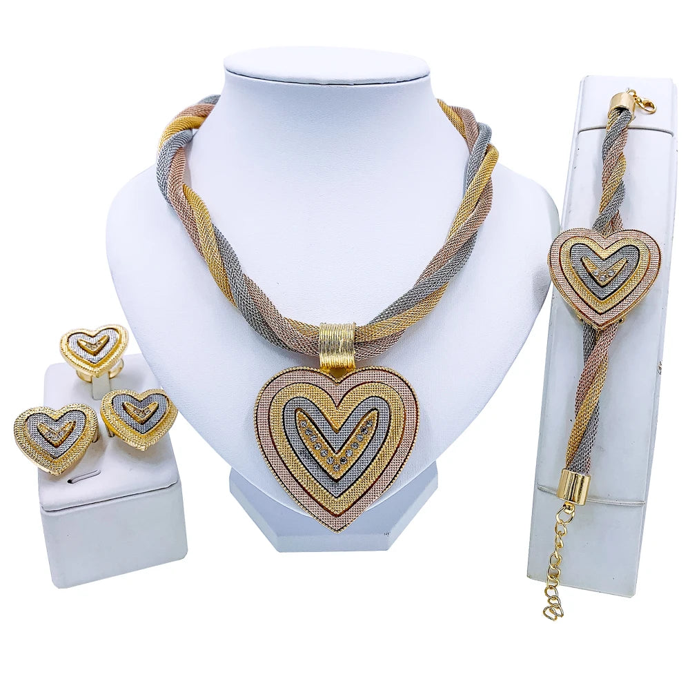 African Beads Jewelry Set