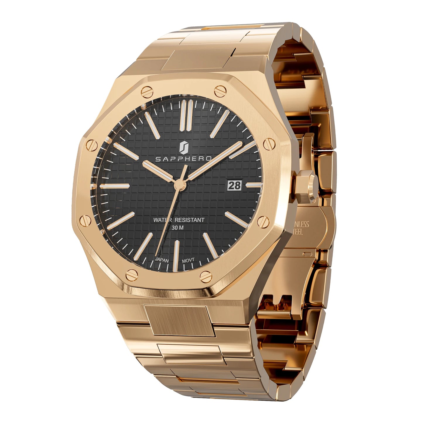 Men's Luxury Business Stainless Steel Watch