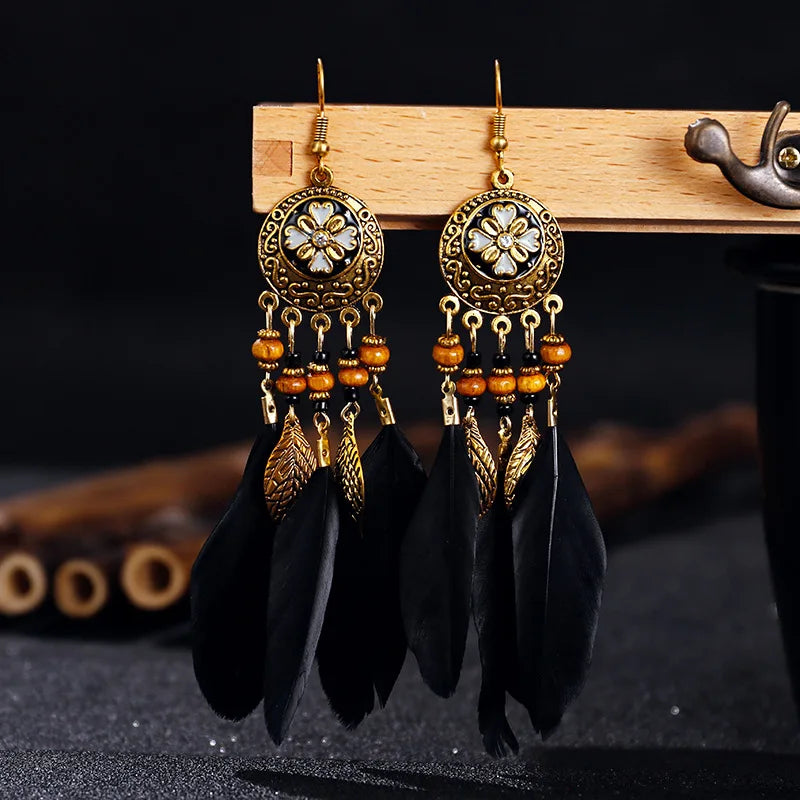 Vintage Bohemian Long Earrings