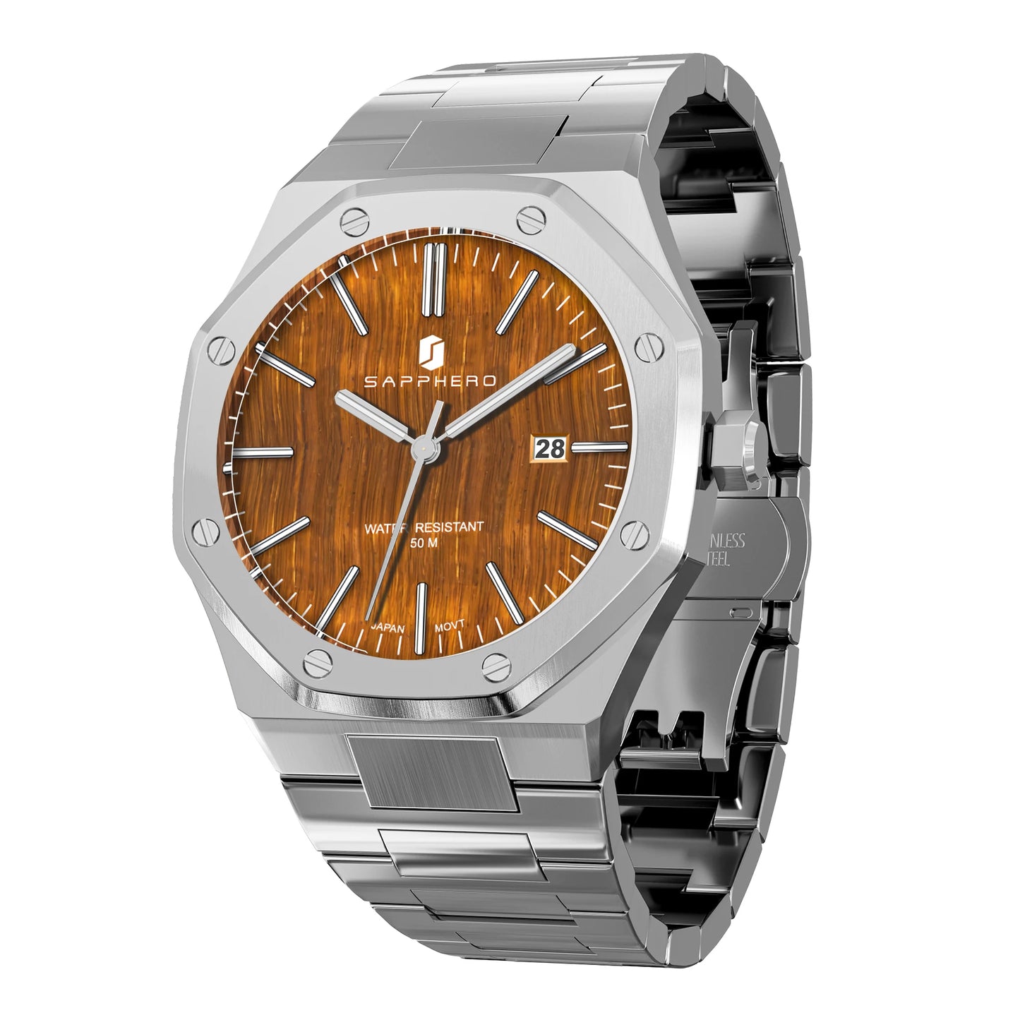 Men's Luxury Business Stainless Steel Watch