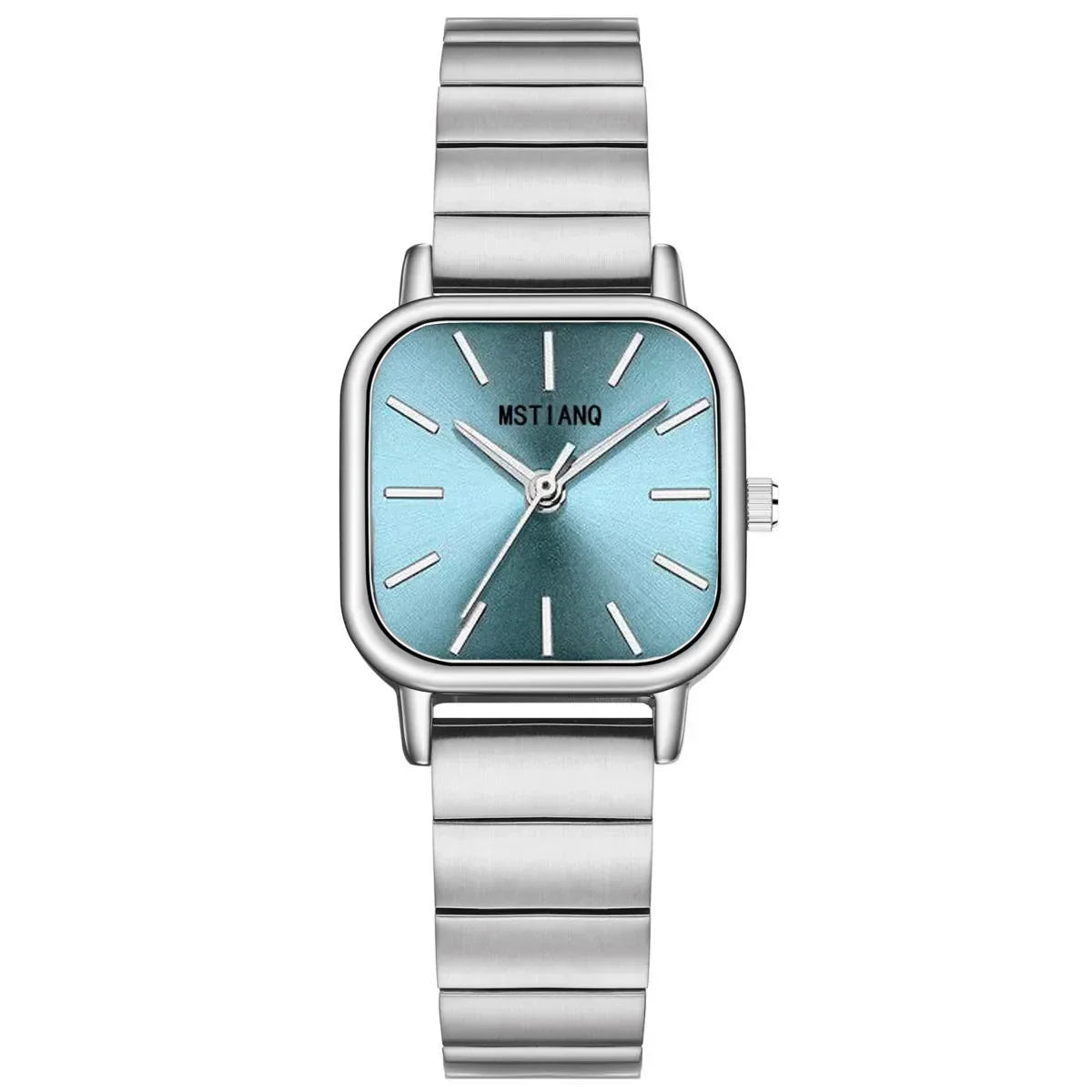 Minimalist Square Steel Mesh Watch