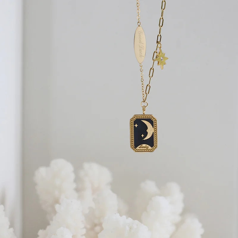 White Rabbit Gold Plated Necklace