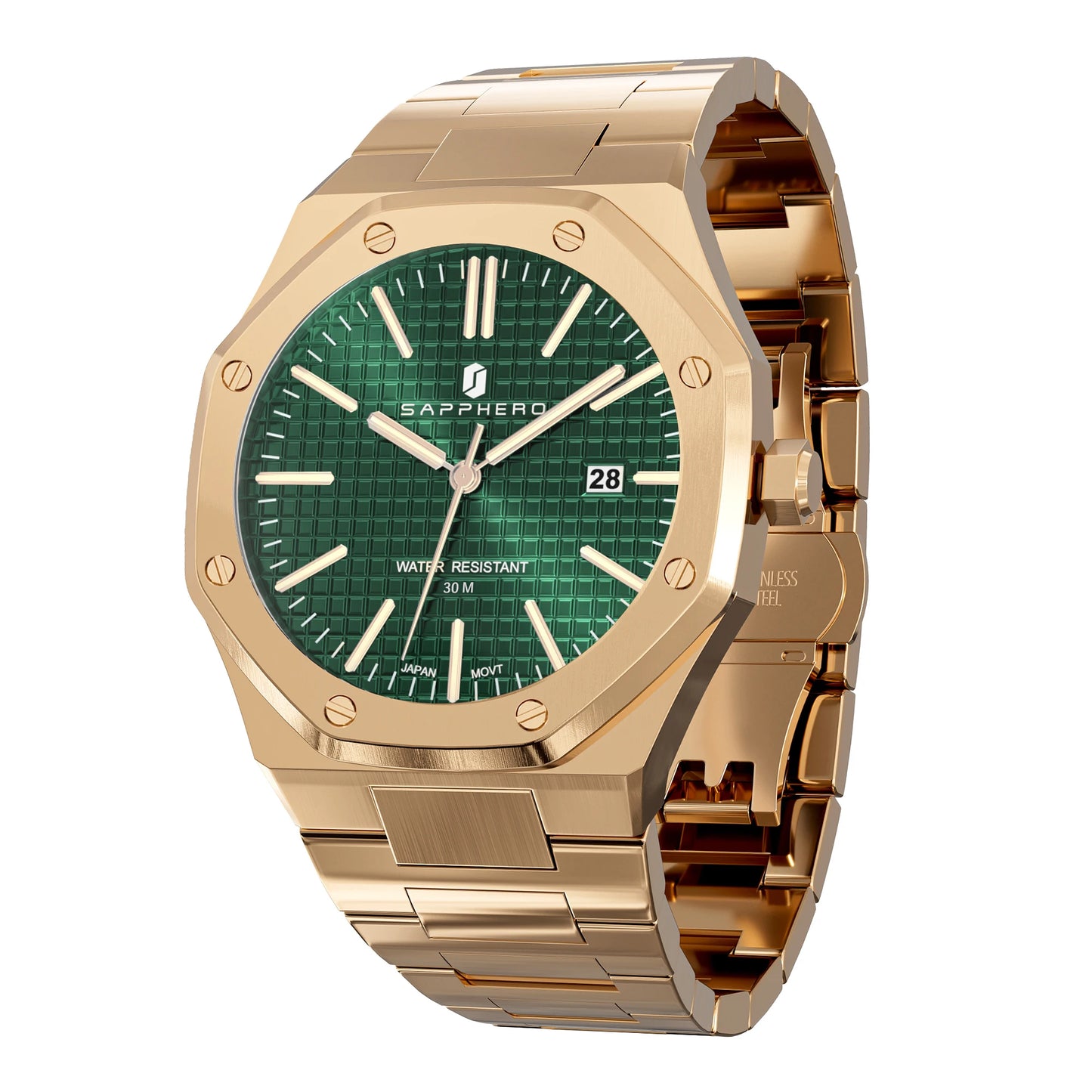 Men's Luxury Business Stainless Steel Watch