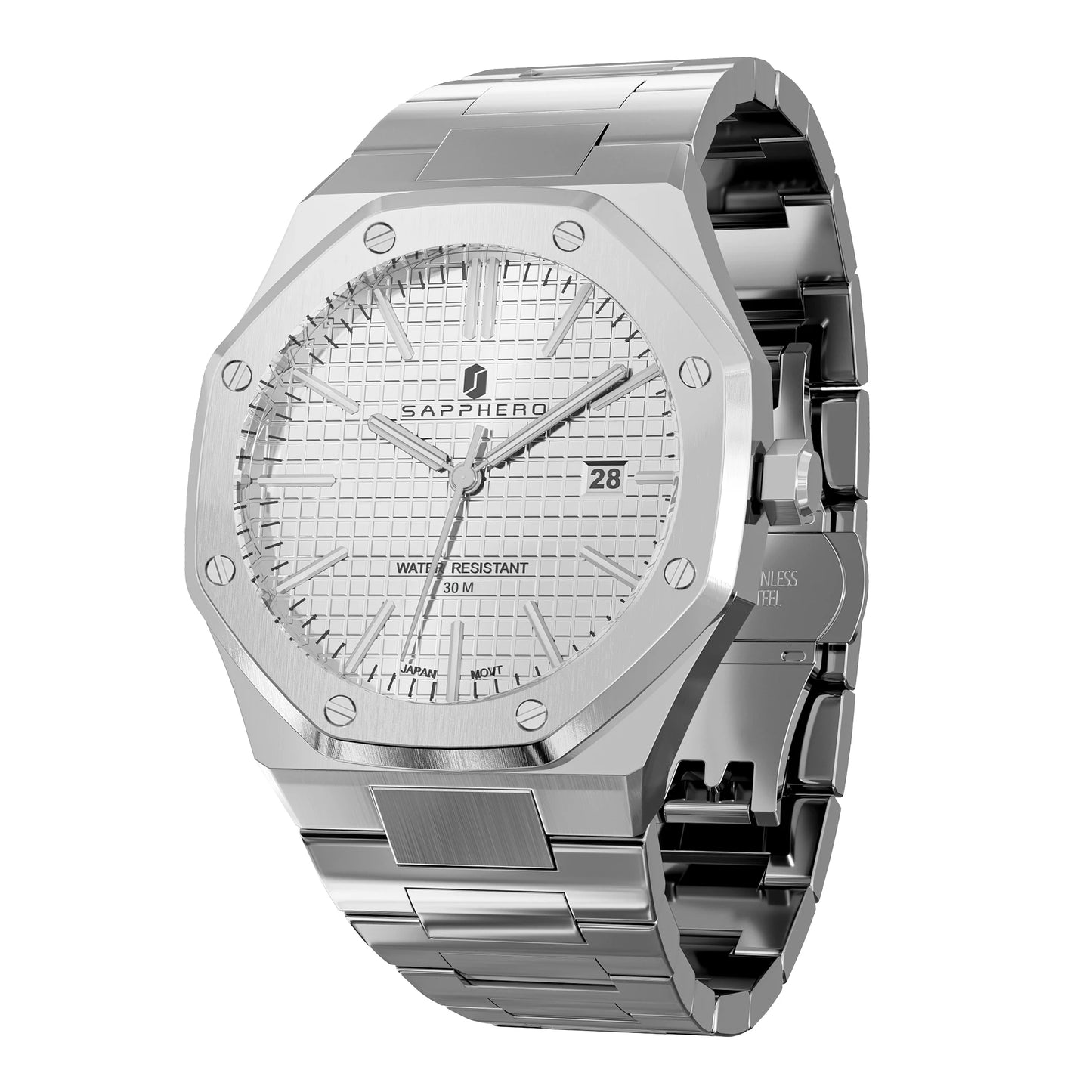 Men's Luxury Business Stainless Steel Watch